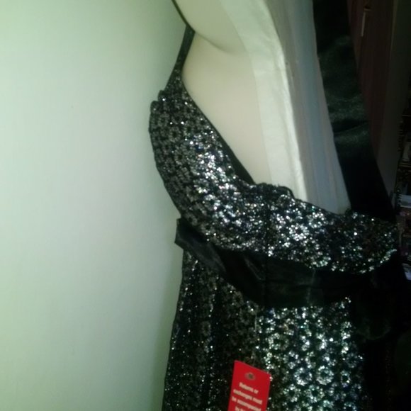 Vintage Empire Waist Halter Top Sexy Jeweled Dress -  threedaughtersproperties.com